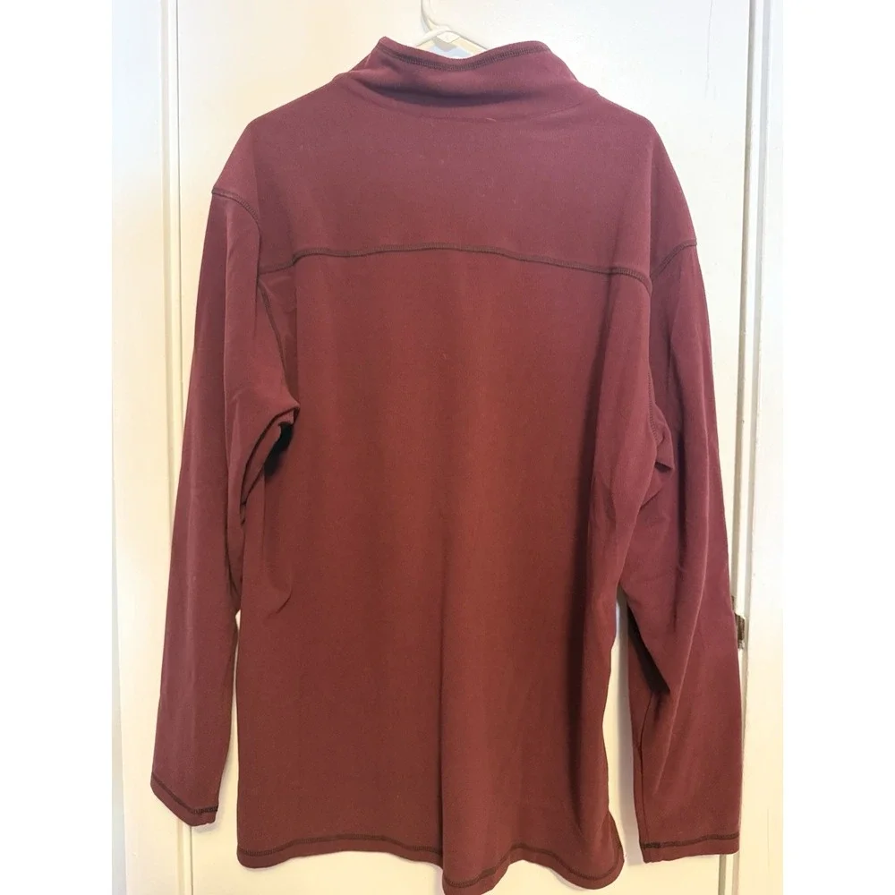 Men's Norm Thompson‎ 1/4 Zip Fleece Pullover Large